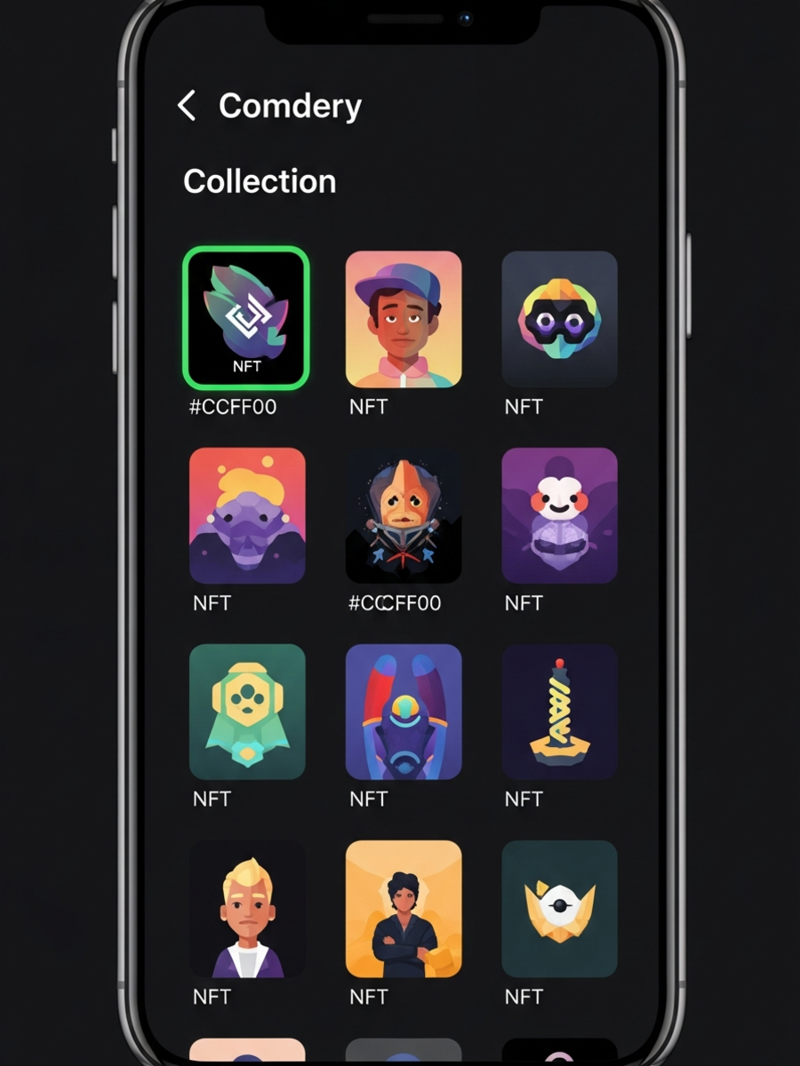 NFT collection gallery